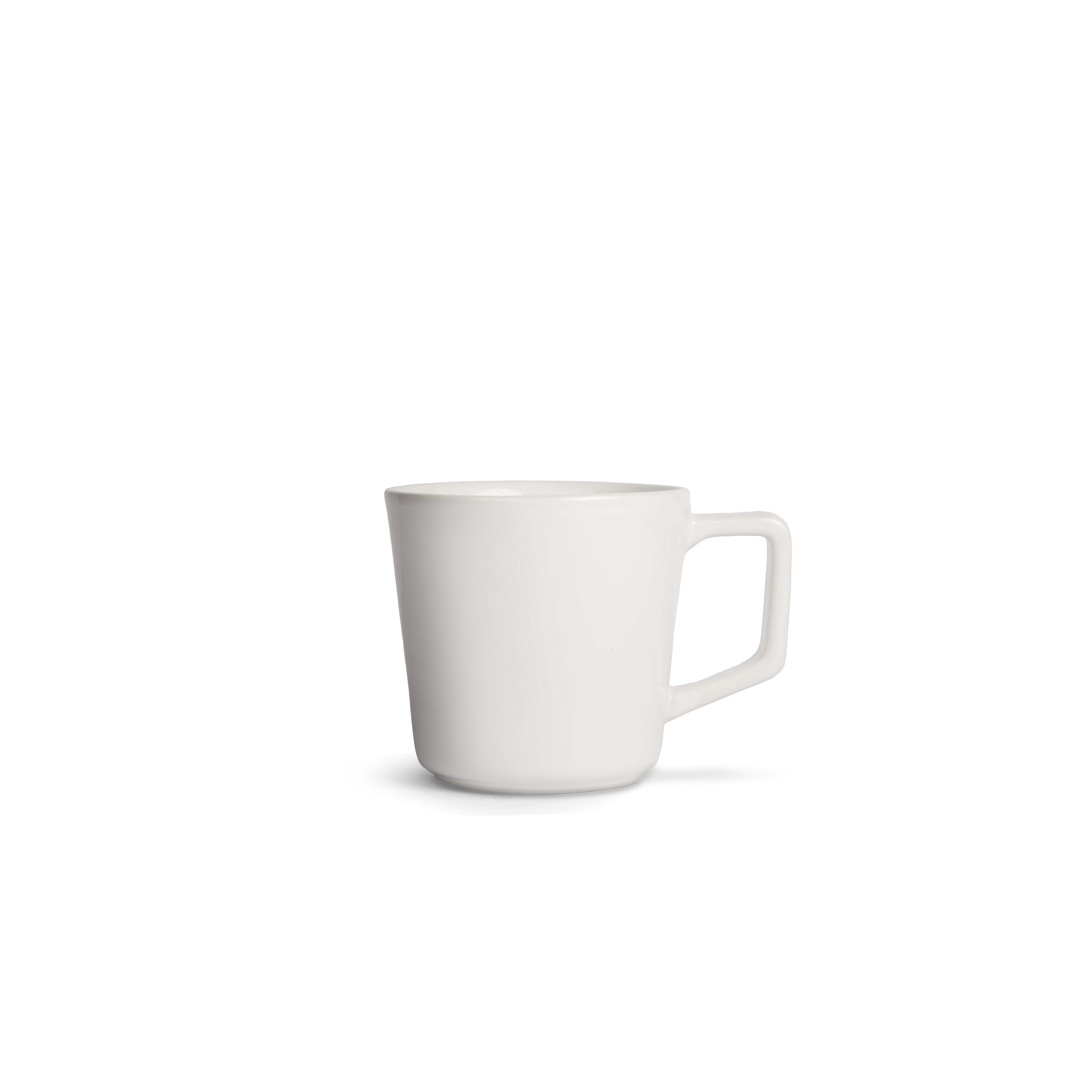 12oz Angle Drip Mug - White
